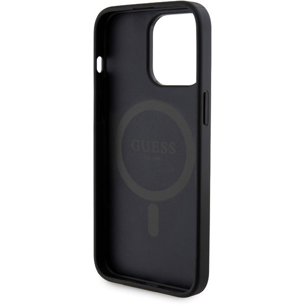 Guess - Hardcase Powerbank MagSafe (GUBPM5P15X4GEMGK) - iPhone 15 Pro Max - Black