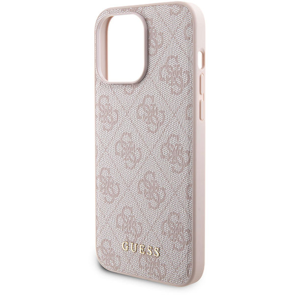 Guess - Hardcase Powerbank MagSafe (GUBPM5P15X4GEMGP) - iPhone 15 Pro Max - Pink