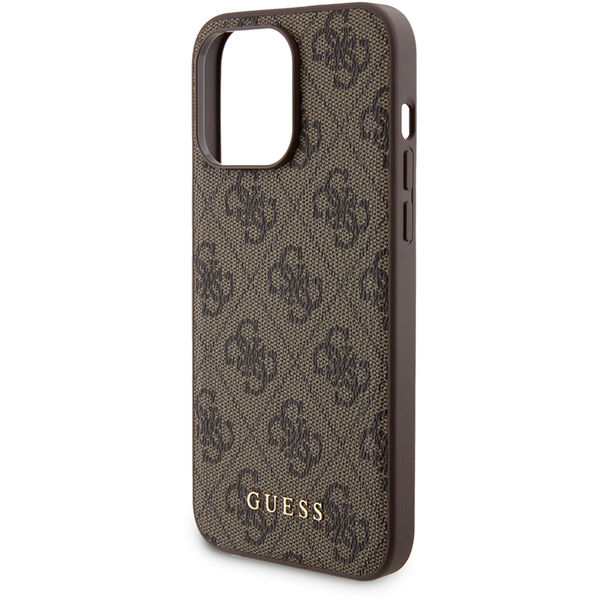 Guess - Hardcase Powerbank MagSafe (GUBPM5P15X4GEMGW) - iPhone 15 Pro Max - Brown