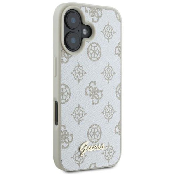 Guess - Peony Script MagSafe (GUHMP16SPGPYSH) - iPhone 16 - White