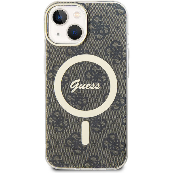 Guess - IML 4G MagSafe (GUHMP15MH4STW) - iPhone 15 Plus - Brown