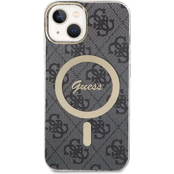 Guess - IML 4G MagSafe (GUHMP15SH4STK) - iPhone 15 - Black