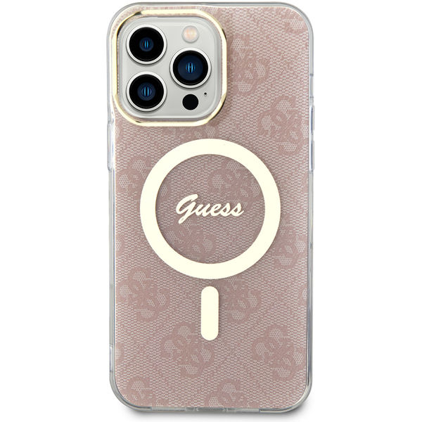 Guess - IML 4G MagSafe (GUHMP15XH4STP) - iPhone 15 Pro Max - Pink