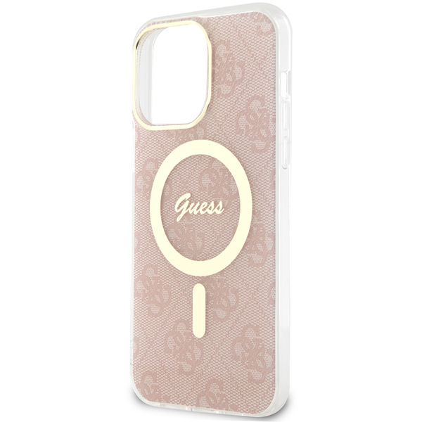 Guess - IML 4G MagSafe (GUHMP15XH4STP) - iPhone 15 Pro Max - Pink