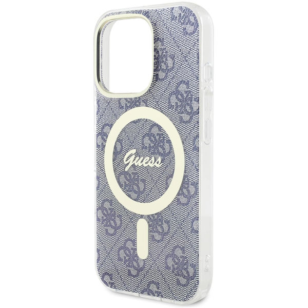 Guess - IML 4G MagSafe (GUHMP16LH4STB) - iPhone 16 Pro - Blue