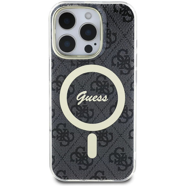 Guess - IML 4G MagSafe (GUHMP16XH4STK) - iPhone 16 Pro Max - Black