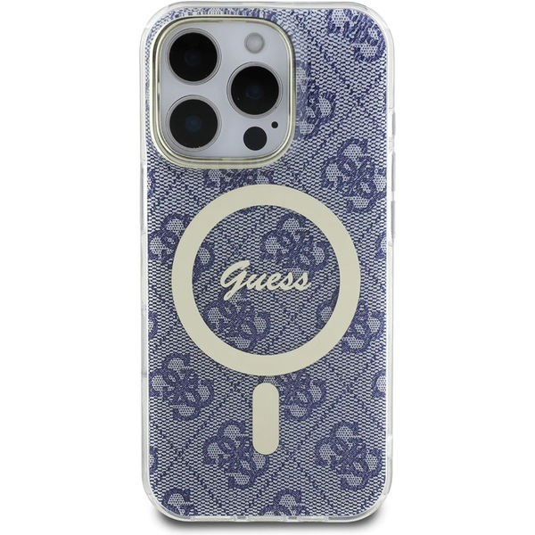 Guess - IML 4G MagSafe (GUHMP16XH4STB) - iPhone 16 Pro Max - Blue