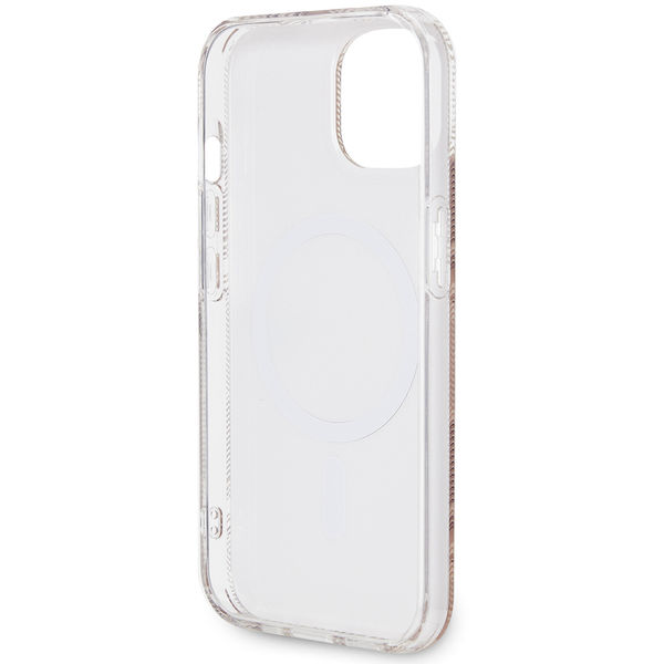 Guess - IML GCube MagSafe (GUHMP15SHGCUSTGW) - iPhone 15 - Brown