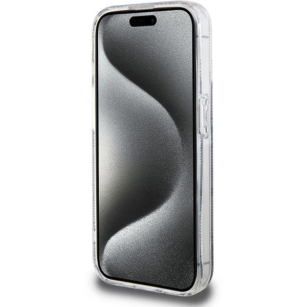 Guess - IML GCube MagSafe (GUHMP15XHGCUSTGK) - iPhone 15 Pro Max - Black