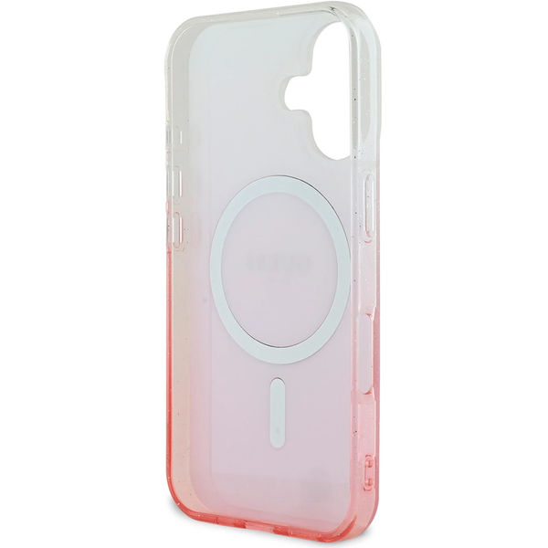 Guess - IML Glitter Gradient MagSafe (GUHMP16LHGRCELW) - iPhone 16 Pro - Brown