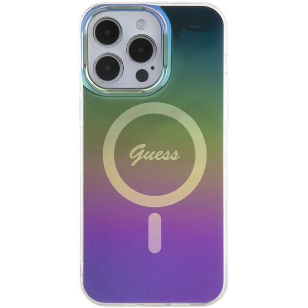 Guess - IML Iridescent MagSafe (GUHMP15LHITSK) - iPhone 15 Pro - Rainbow