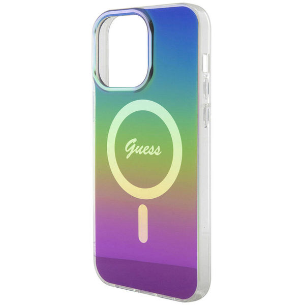 Guess - IML Iridescent MagSafe (GUHMP15LHITSK) - iPhone 15 Pro - Rainbow