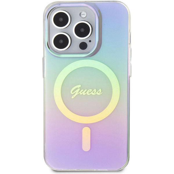 Guess - IML Iridescent MagSafe (GUHMP15LHITSU) - iPhone 15 Pro - Purple