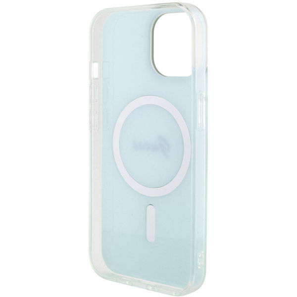 Guess - IML Iridescent MagSafe (GUHMP15MHITSQ) - iPhone 15 Plus - Turquoise
