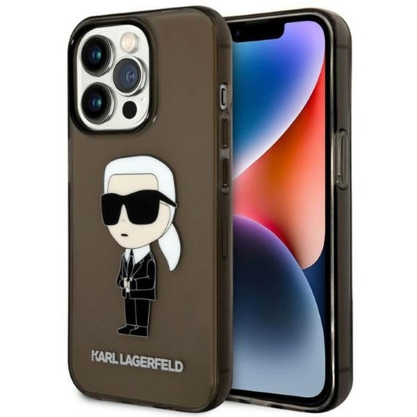 Karl Lagerfeld - Hardcase (KLHCP14XHNIKTCK) - iPhone 14 Pro Max - Ikonik Karl Lagerfeld