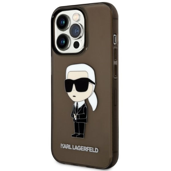 Karl Lagerfeld - Hardcase (KLHCP14XHNIKTCK) - iPhone 14 Pro Max - Ikonik Karl Lagerfeld