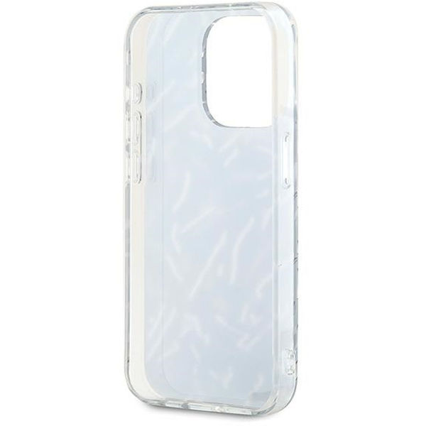 Karl Lagerfeld - Hardcase (KLHCP15XHZBPKCCU) - iPhone 15 Pro Max - Purple Zebra With Cord