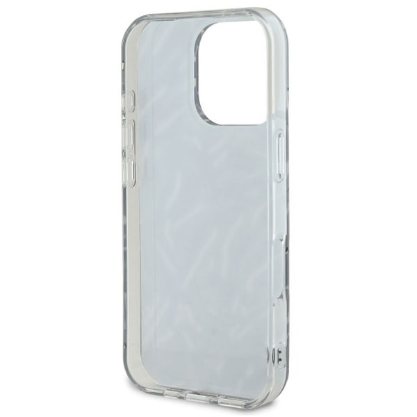 Karl Lagerfeld - Hardcase (KLHCP16XHZBPKCCU) - iPhone 16 Pro Max - Purple Zebra With Cord