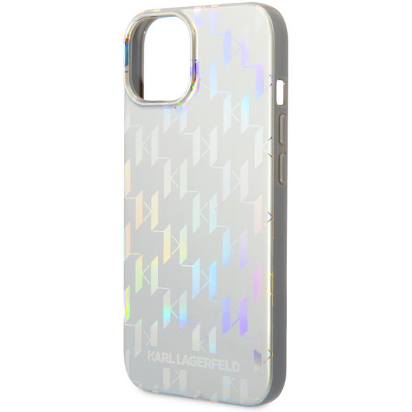 Karl Lagerfeld - Hardcase Monogram (KLHCP14MLGMMSV3) - iPhone 14 Plus - Iridescent
