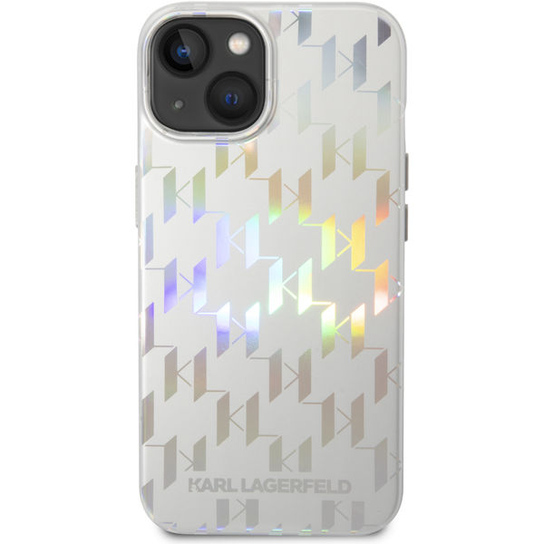 Karl Lagerfeld - Hardcase Monogram (KLHCP14MLGMMSV3) - iPhone 14 Plus - Iridescent