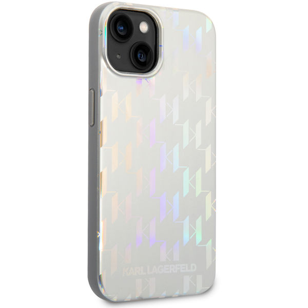 Karl Lagerfeld - Hardcase Monogram (KLHCP14MLGMMSV3) - iPhone 14 Plus - Iridescent