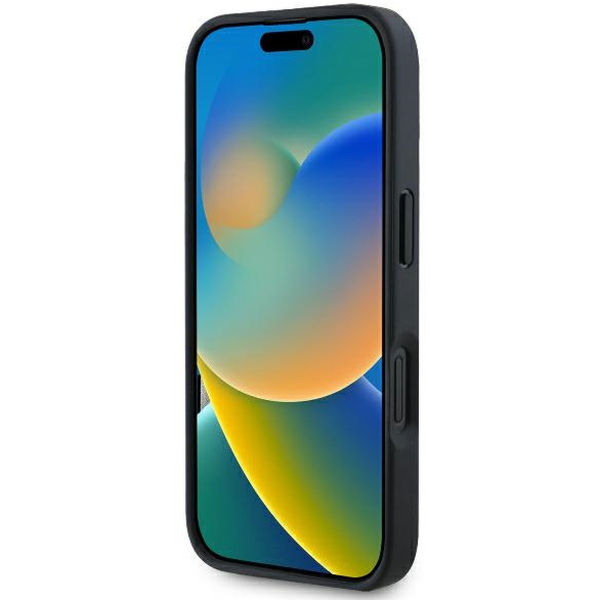 Karl Lagerfeld - Hardcase Leather Cardslots (KLHCP16LPGKHPRPK) - iPhone 16 Pro - Monogram