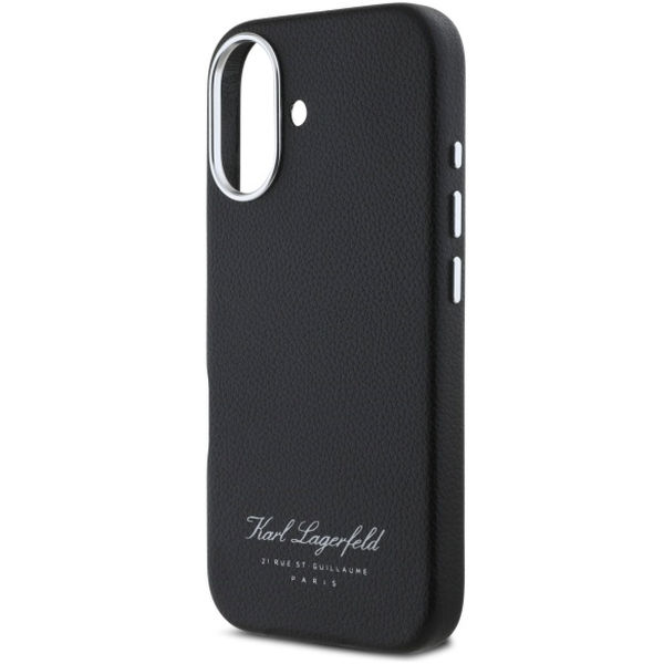 Karl Lagerfeld - Hardcase Leather Hotel (KLHCP16SPGWCMKHK) - iPhone 16 - RSG