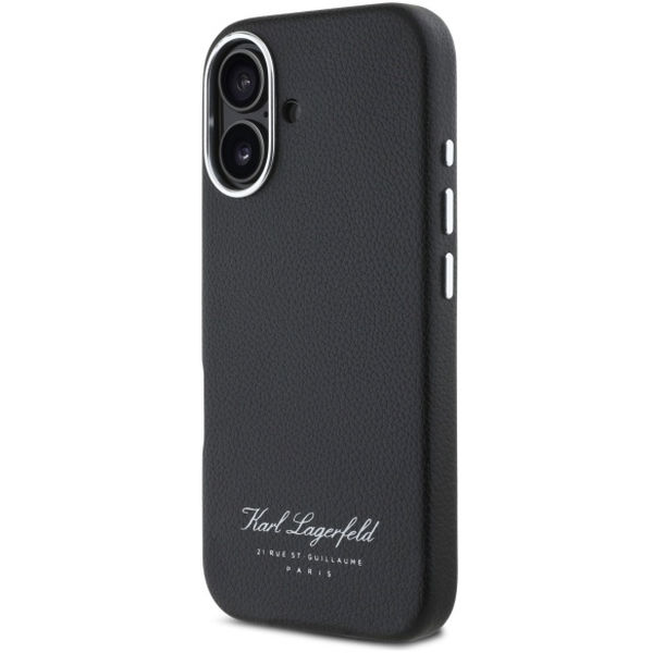 Karl Lagerfeld - Hardcase Leather Hotel (KLHCP16SPGWCMKHK) - iPhone 16 - RSG