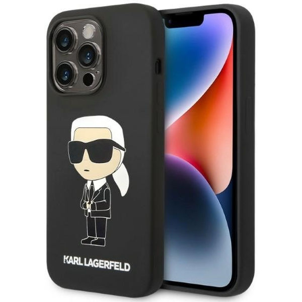 Karl Lagerfeld - Silicone MagSafe (KLHMP14LSNIKBCK) - iPhone 14 Pro - Ikonik