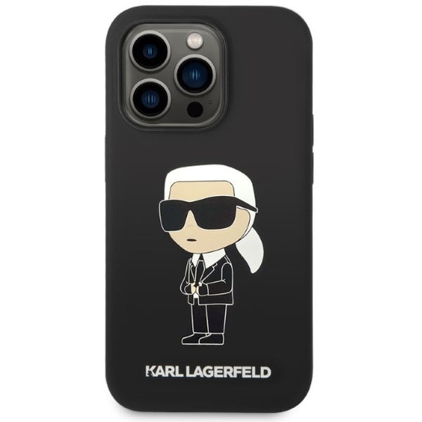 Karl Lagerfeld - Silicone MagSafe (KLHMP14LSNIKBCK) - iPhone 14 Pro - Ikonik