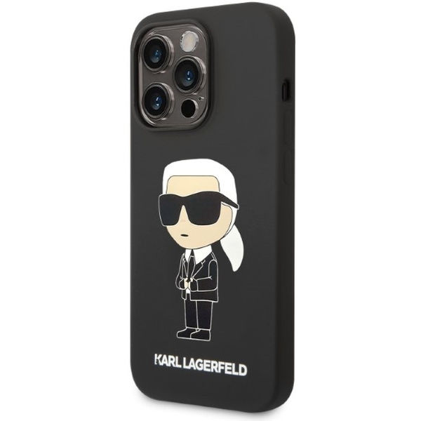 Karl Lagerfeld - Silicone MagSafe (KLHMP14LSNIKBCK) - iPhone 14 Pro - Ikonik