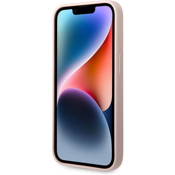 Karl Lagerfeld - Silicone MagSafe (KLHMP14LSLKHLP) - iPhone 14 Pro - Light Pink Karl`s Head