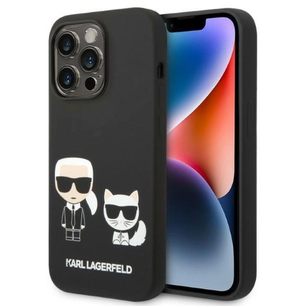 Karl Lagerfeld - Silicone Liquid MagSafe (KLHMP14LSSKCK) - iPhone 14 Pro - Karl&Choupette