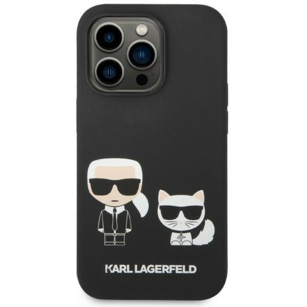 Karl Lagerfeld - Silicone Liquid MagSafe (KLHMP14LSSKCK) - iPhone 14 Pro - Karl&Choupette