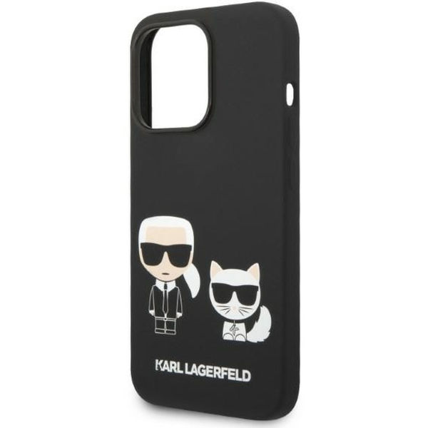 Karl Lagerfeld - Silicone Liquid MagSafe (KLHMP14LSSKCK) - iPhone 14 Pro - Karl&Choupette