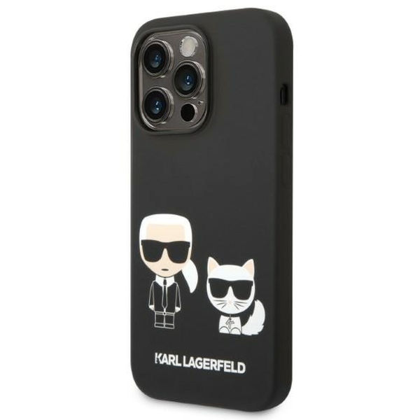 Karl Lagerfeld - Silicone Liquid MagSafe (KLHMP14LSSKCK) - iPhone 14 Pro - Karl&Choupette
