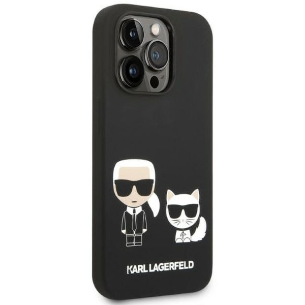 Karl Lagerfeld - Silicone Liquid MagSafe (KLHMP14LSSKCK) - iPhone 14 Pro - Karl&Choupette