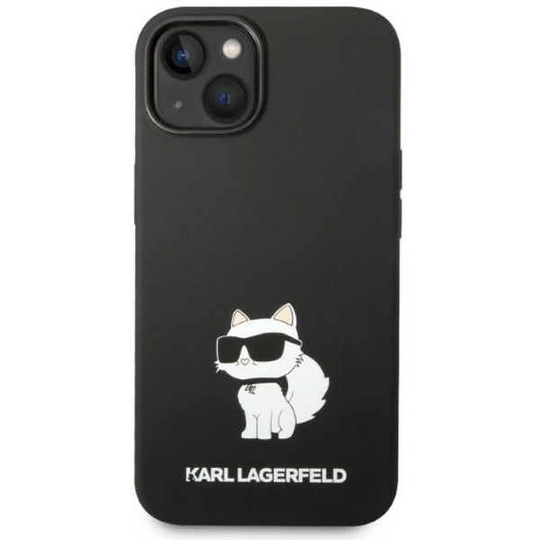 Karl Lagerfeld - Silicone MagSafe (KLHMP14MSNCHBCK) - iPhone 14 Plus - Choupette