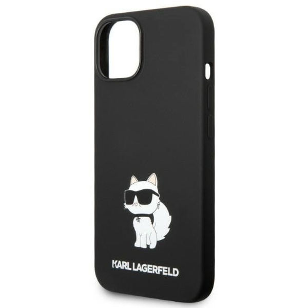 Karl Lagerfeld - Silicone MagSafe (KLHMP14MSNCHBCK) - iPhone 14 Plus - Choupette
