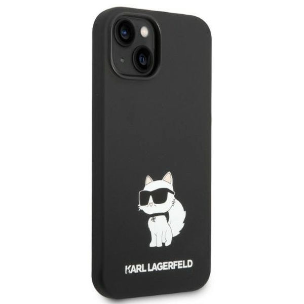 Karl Lagerfeld - Silicone MagSafe (KLHMP14MSNCHBCK) - iPhone 14 Plus - Choupette