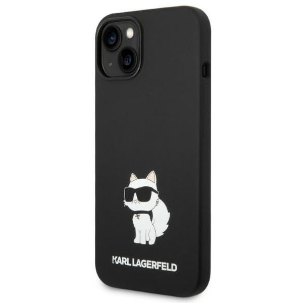 Karl Lagerfeld - Silicone MagSafe (KLHMP14MSNCHBCK) - iPhone 14 Plus - Choupette