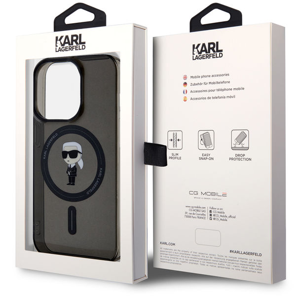 Karl Lagerfeld - IML MagSafe (KLHMP14XHFCKNOK) - iPhone 14 Pro Max - Ikonik