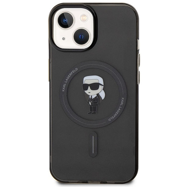 Karl Lagerfeld - IML MagSafe (KLHMP15SHFCKNOK) - iPhone 15 - Ikonik