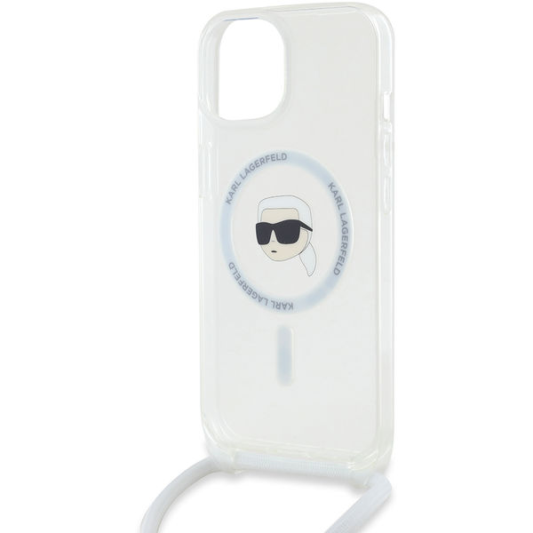 Karl Lagerfeld - IML Crossbody MagSafe (KLHMP15SHCKHNT) - iPhone 15 - Karl Head