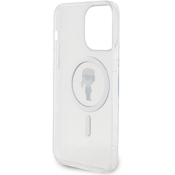 Karl Lagerfeld - IML MagSafe (KLHMP15XHFCKNOT) - iPhone 15 Pro Max - Transparent Ikonik