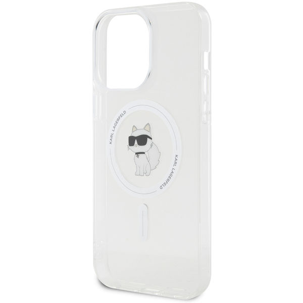 Karl Lagerfeld - IML MagSafe (KLHMP15XHFCCNOT) - iPhone 15 Pro Max - Transparent Choupette
