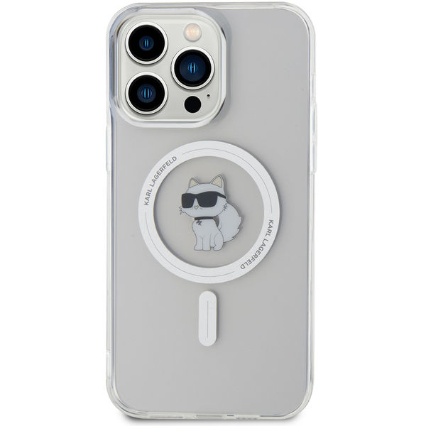 Karl Lagerfeld - IML MagSafe (KLHMP15XHFCCNOT) - iPhone 15 Pro Max - Transparent Choupette