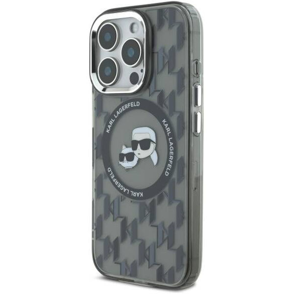 Karl Lagerfeld - IML MagSafe (KLHMP16XHMCKMHK) - iPhone 16 Pro Max - Monogram Karl&Choupette Head