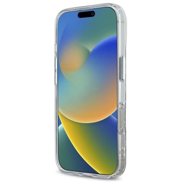 Karl Lagerfeld - IML MagSafe (KLHMP16XHMCKMHT) - iPhone 16 Pro Max - Transparent Monogram Karl&Choupette Head