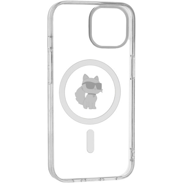 Karl Lagerfeld - IML MagSafe (KLHMP14SHFCCNOT) - iPhone 14 - Transparent Choupette